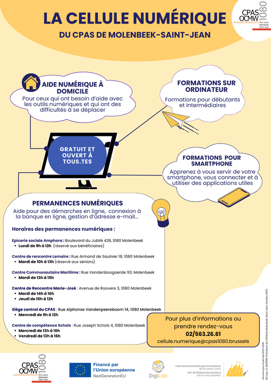 Affiche cellule Numérique oct 2023