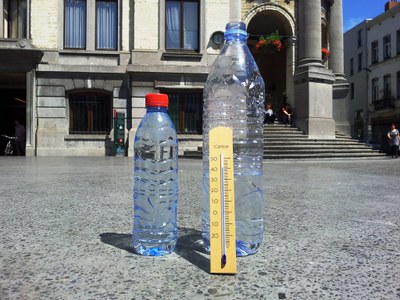 Bouteille d'eau - Plan Canicule