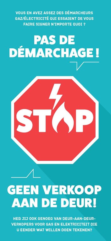 Sticker pas de démarchage