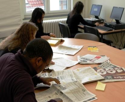Table d'emploi - Photo: A.C. Molenbeek - E. Francq