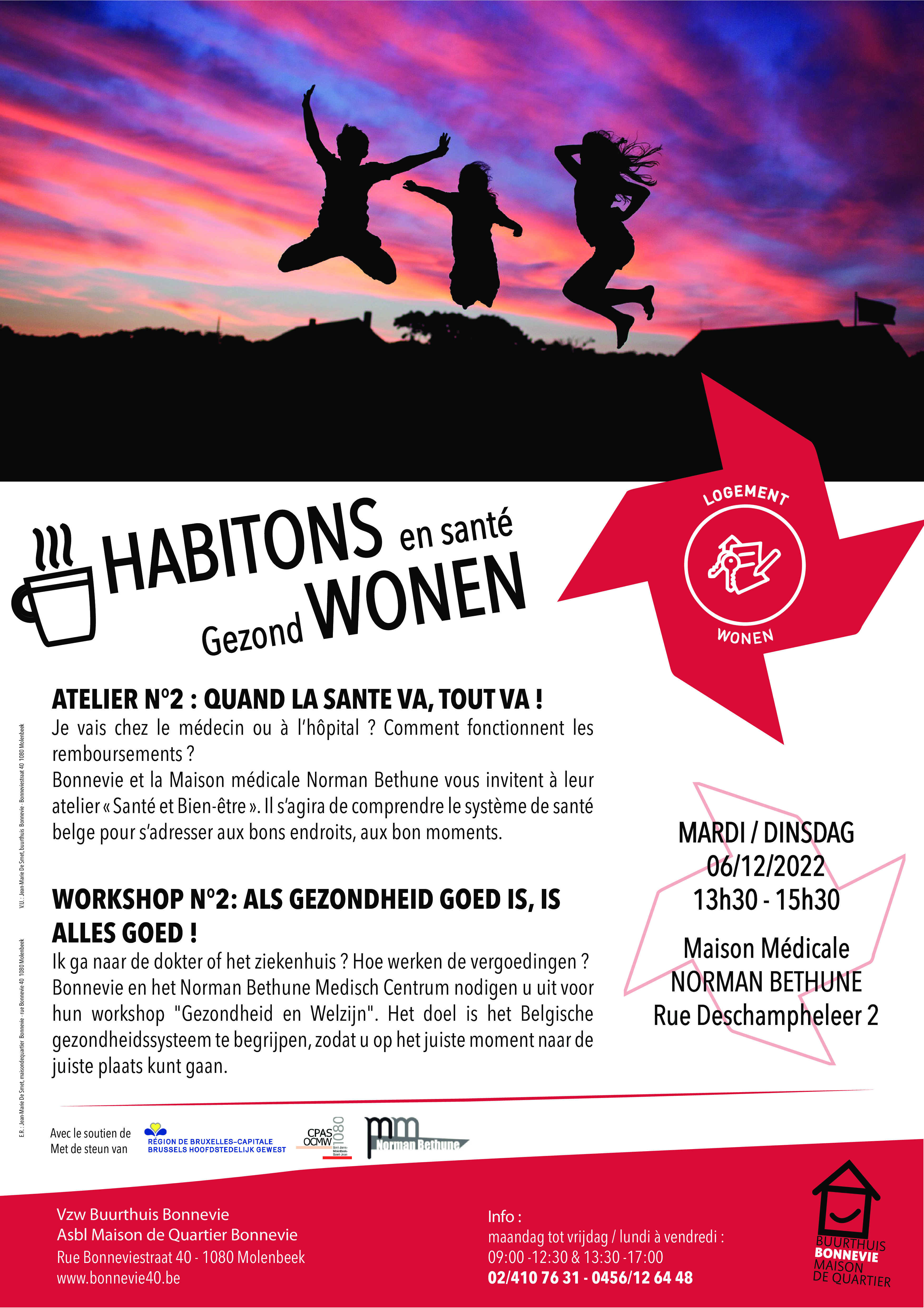 Affiche atelier 2 santé et bien-être