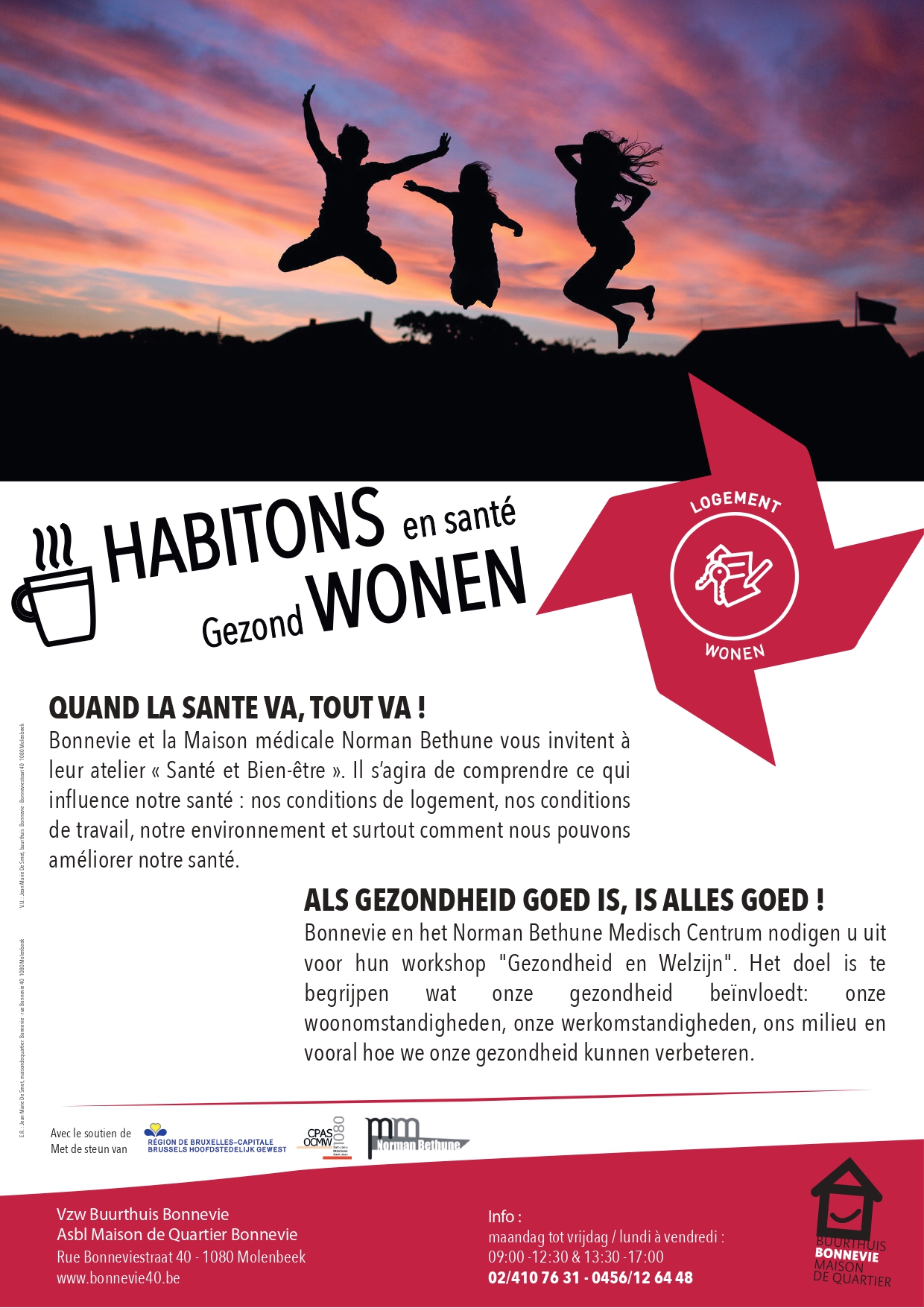 Flyer atelier gezondheid en welzijn