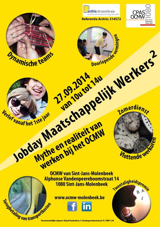Jobday Maatschappelijk Werkers 2014