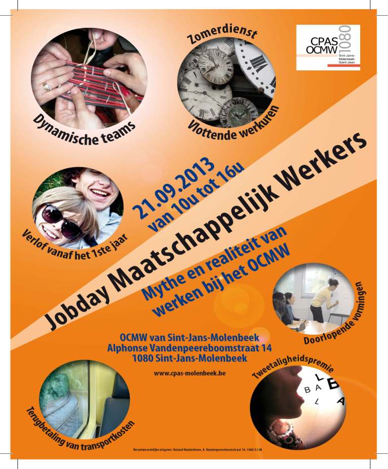 Jobday maatschappelijk werkers