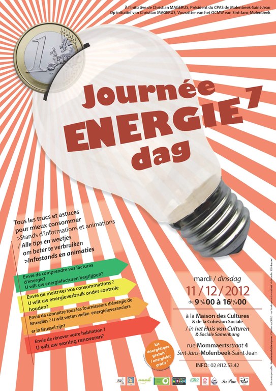 Spaarlamp en muntstuk van 1 euro