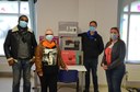 Workshops maskers naaien in het Centre Armillaire
